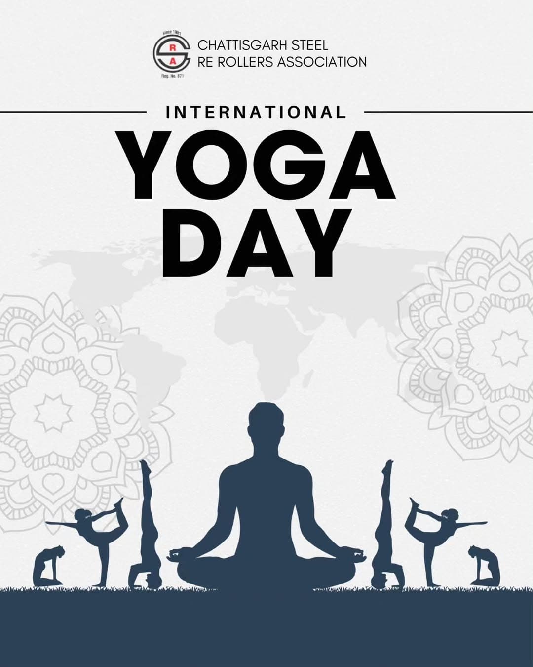 Celebrating the journey of self through the discipline of yoga. #YogaForHumanity #internationalyogaday